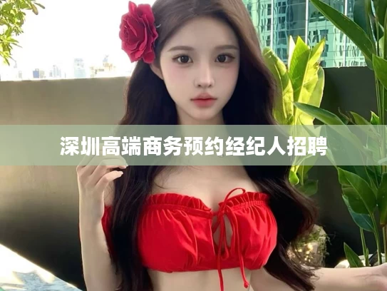深圳高端商务预约经纪人招聘